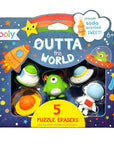Outta This World Scented Puzzle Erasers - Set of 5
