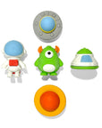 Outta This World Scented Puzzle Erasers - Set of 5