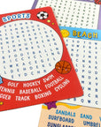 Paper Games Activity Cards - Word Search