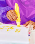 Easy Squeezy Squeezable Poster Paint Brushes - Set of 6