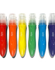 Easy Squeezy Squeezable Poster Paint Brushes - Set of 6