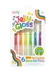 Jelly Gloss Neon Multi-Surface Deco Gel Pens - Set of 6