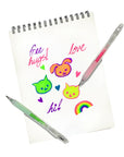 Jelly Gloss Neon Multi-Surface Deco Gel Pens - Set of 6