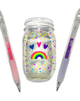 Jelly Gloss Neon Multi-Surface Deco Gel Pens - Set of 6