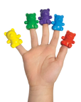 Cuddly Cubs Bear Finger Crayons - Set of 6