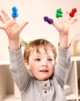 Cuddly Cubs Bear Finger Crayons - Set of 6