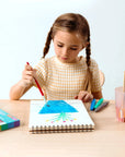 Rainbow Sparkle Metallic Watercolor Gel Crayons - Set of 12
