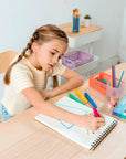 Rainbow Sparkle Metallic Watercolor Gel Crayons - Set of 12
