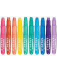 Rainbow Sparkle Metallic Watercolor Gel Crayons - Set of 12