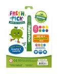 Fresh Pick Apple Scented Gel Crayons - Set of 6