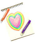 Fresh Pick Apple Scented Gel Crayons - Set of 6