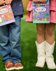 Carry Along Coloring Book Set - Dinoland