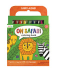 Carry Along Coloring Book Set - On Safari