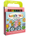 Carry Along Coloring Book Set - Garden Pals