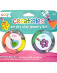 Creatibles Air Dry Clay Jewelry Kit - Blissful Blooms