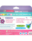 Creatibles Air Dry Clay Jewelry Kit - Blissful Blooms