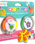 Creatibles Air Dry Clay Jewelry Kit - Blissful Blooms