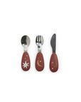 Après La Pluie Silicone & Stainless Steel Cutlery Set