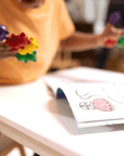 Cuddly Cubs Bear Finger Crayons - Set of 6