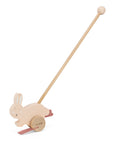 Wooden Push Along Toy - Mrs. Rabbit