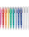 Stamp-A-Doodle Double-Ended Markers - Set of 12