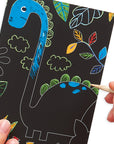 Mini Scratch & Scribble Art Kit - Dinosaur Days