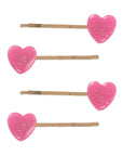 Sophia Hair Clips - Heart