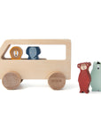 Wooden Animal Bus