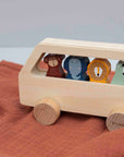 Wooden Animal Bus