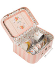 Les Parisiennes Tin Tea Set Suitcase