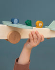 Wooden Animal Airplane