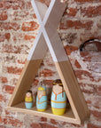 Wall Shelf Tipi - Natural White