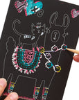 Mini Scratch & Scribble Art Kit - Funtastic Friends