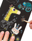 Mini Scratch & Scribble Art Kit - Safari Party