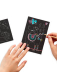 Mini Scratch & Scribble Art Kit - Funtastic Friends