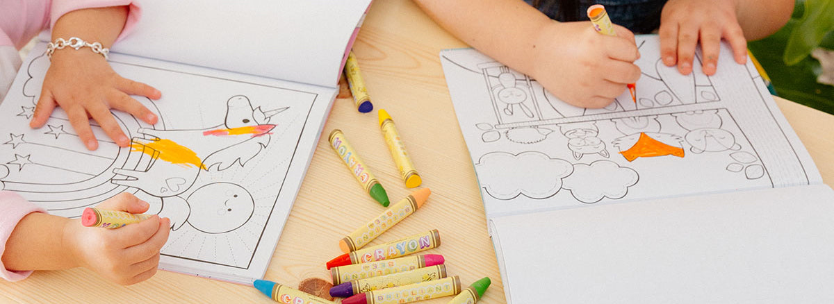 Which are Better - Crayons or Colouring Markers? – Puttot Singapore