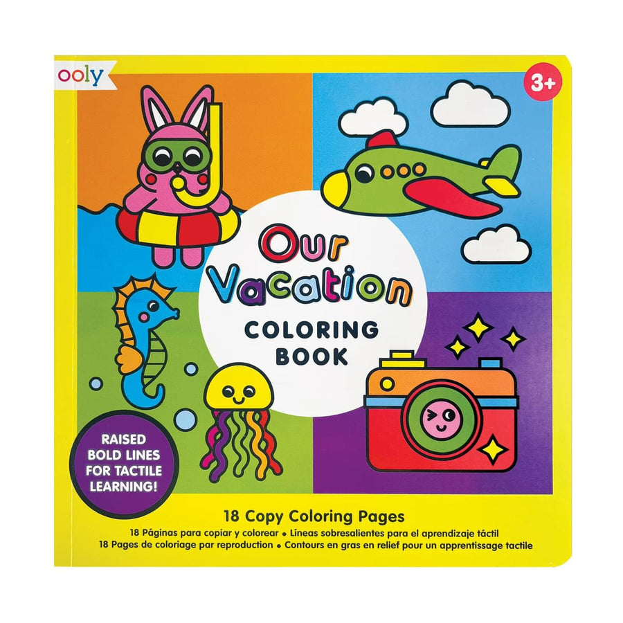 Our Vacation Copy Coloring Book