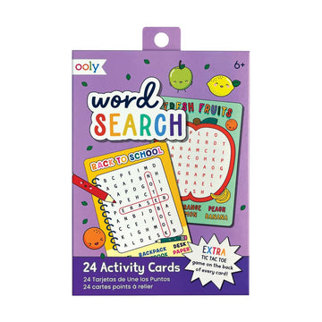 Word Search Activity Cards