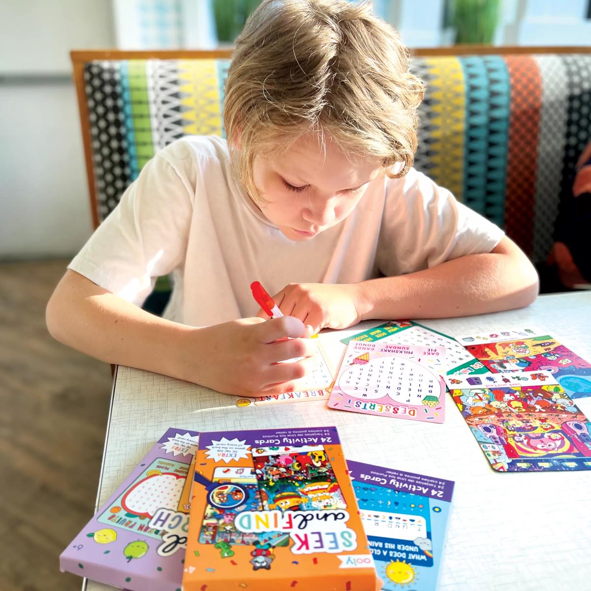 Paper Games Activity Cards - Word Search