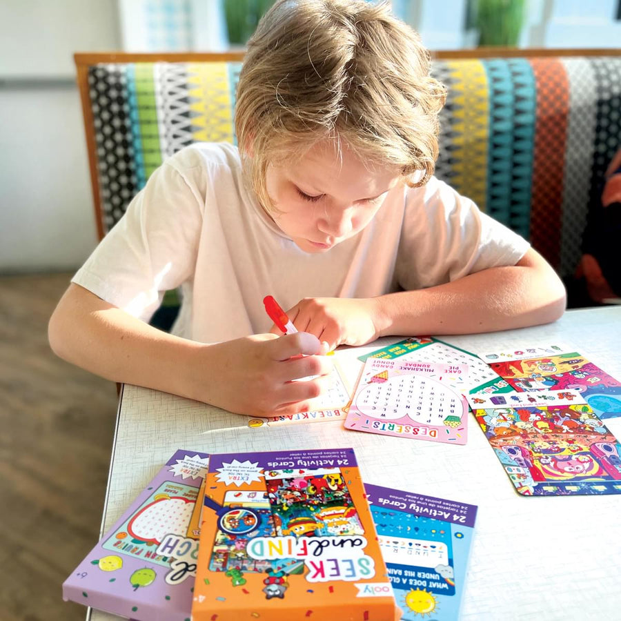 Word Search Activity Cards