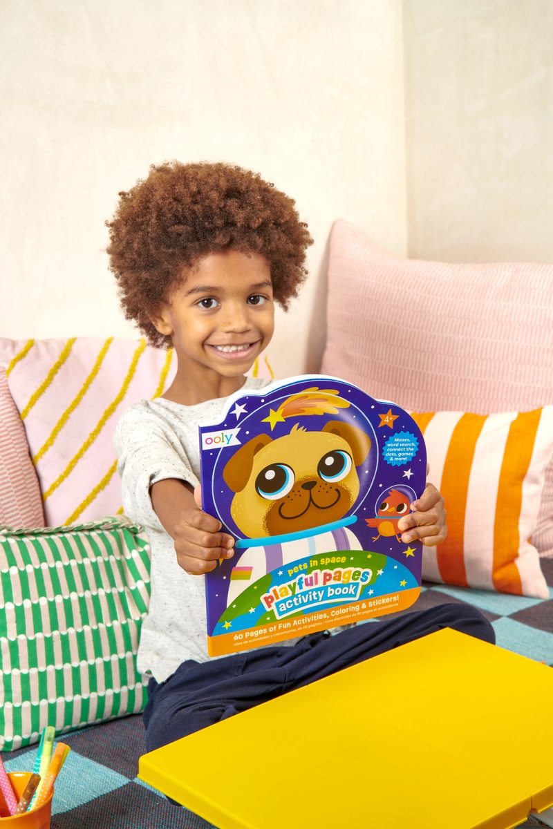 Playful Pages Activity Book - Pets in Space