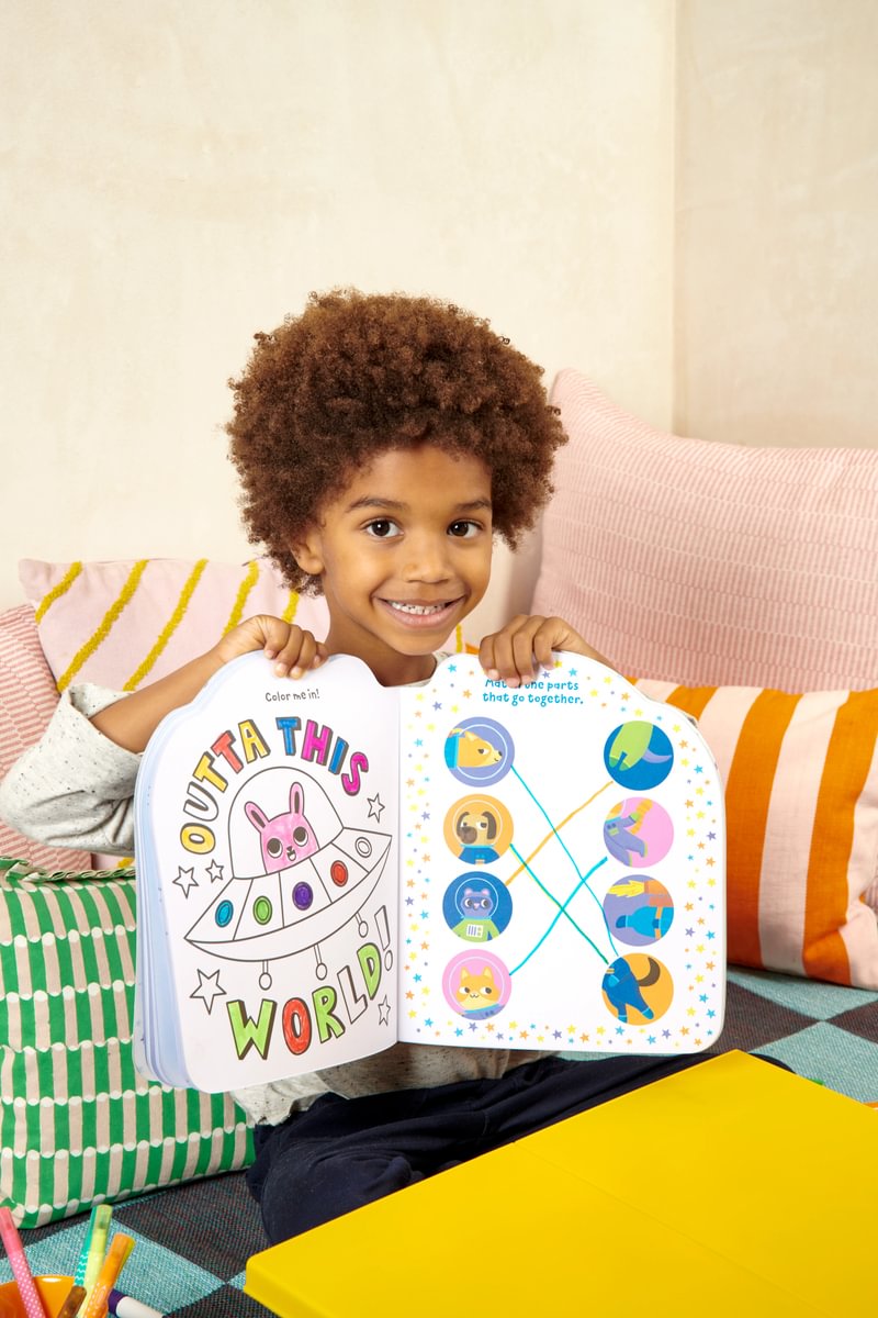 Playful Pages Activity Book - Pets in Space