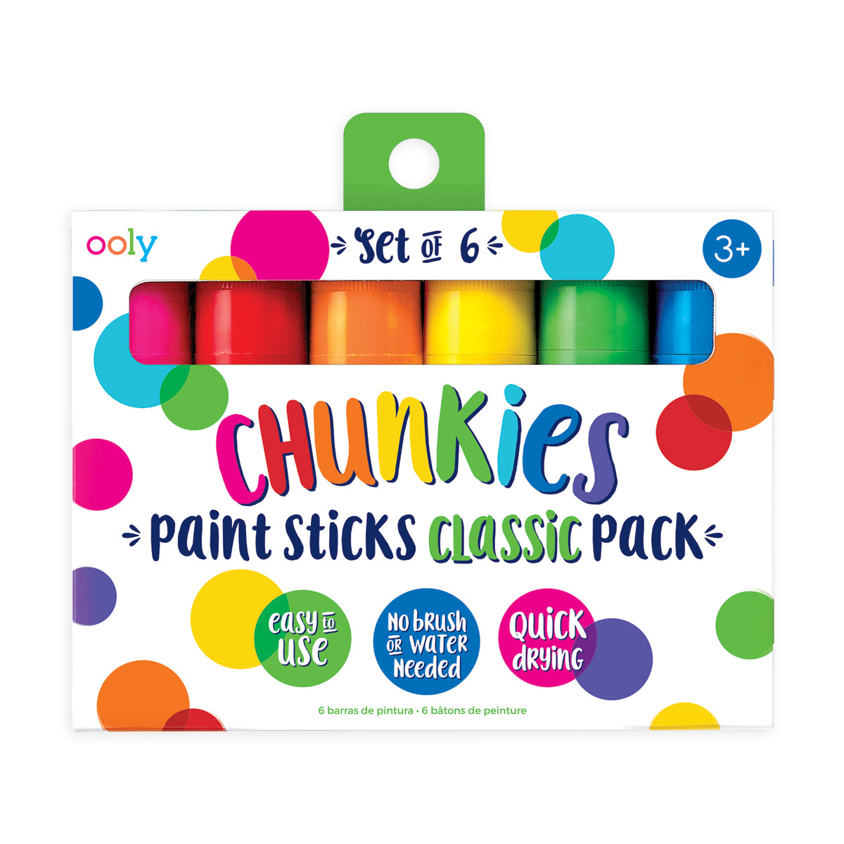 Chunkies Paint Sticks - Classic Set of 6