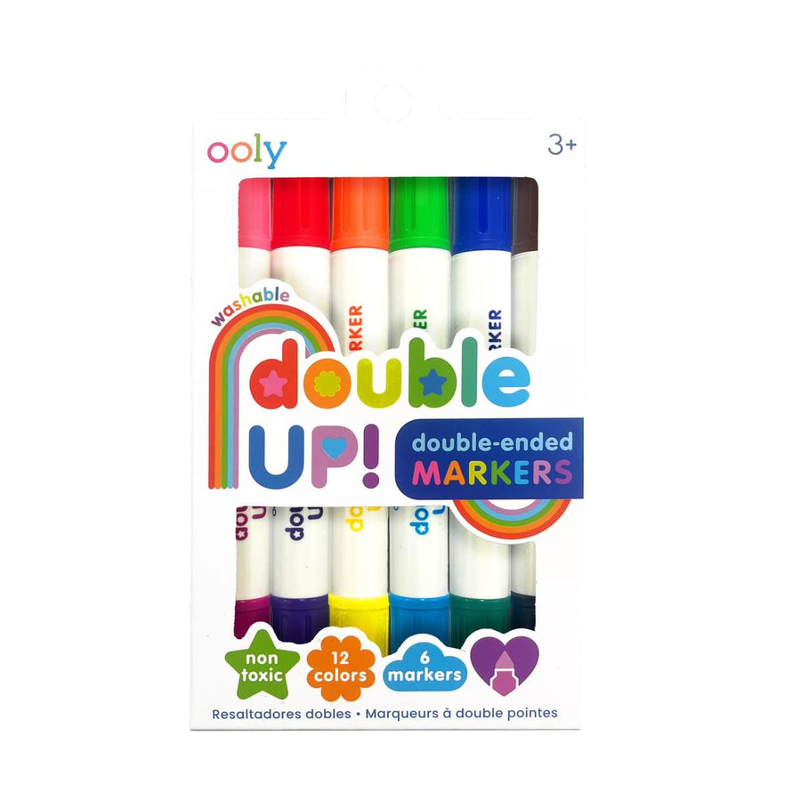 Double Up! Double-Ended Markers - Set of 6