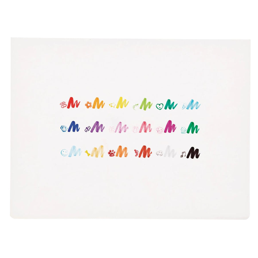 Stampables Double Ended Stamp Markers - Set of 18