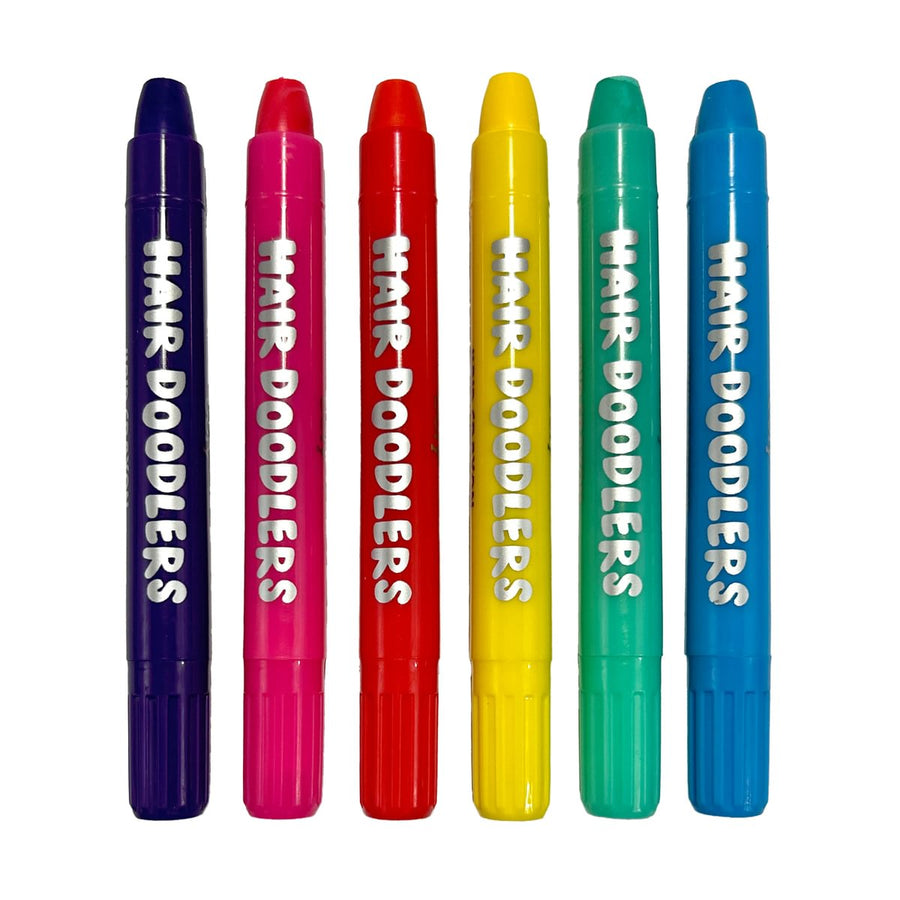 Hair Doodlers Hair Crayons - Set of 6