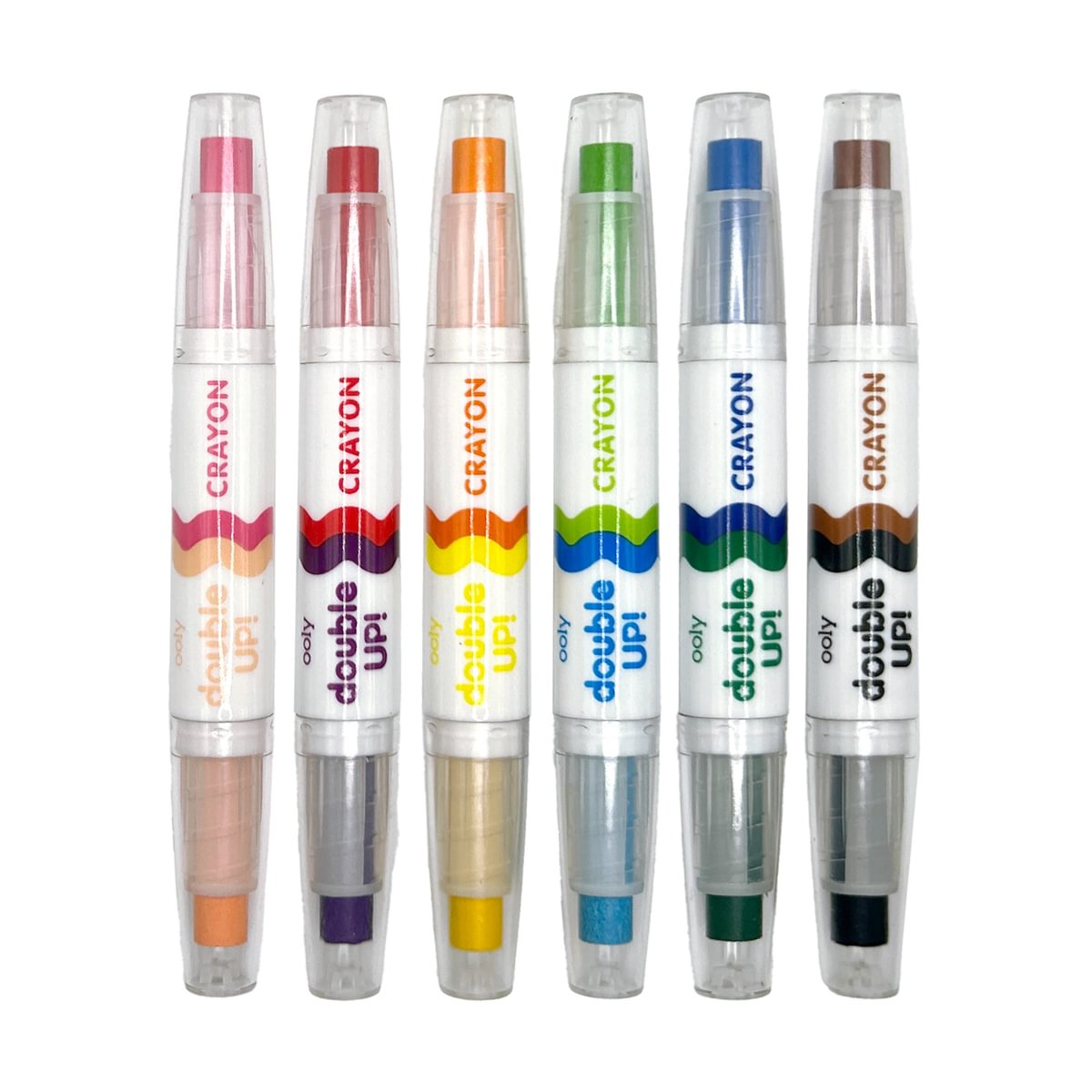 Double Up! Double-Ended Crayons - Set of 6