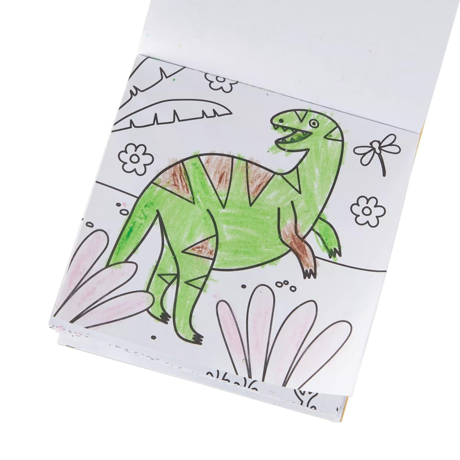 Carry Along Coloring Book Set - Dinoland