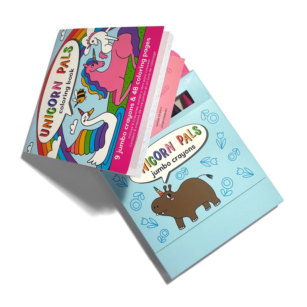 Carry Along Coloring Book Set - Unicorn Pals