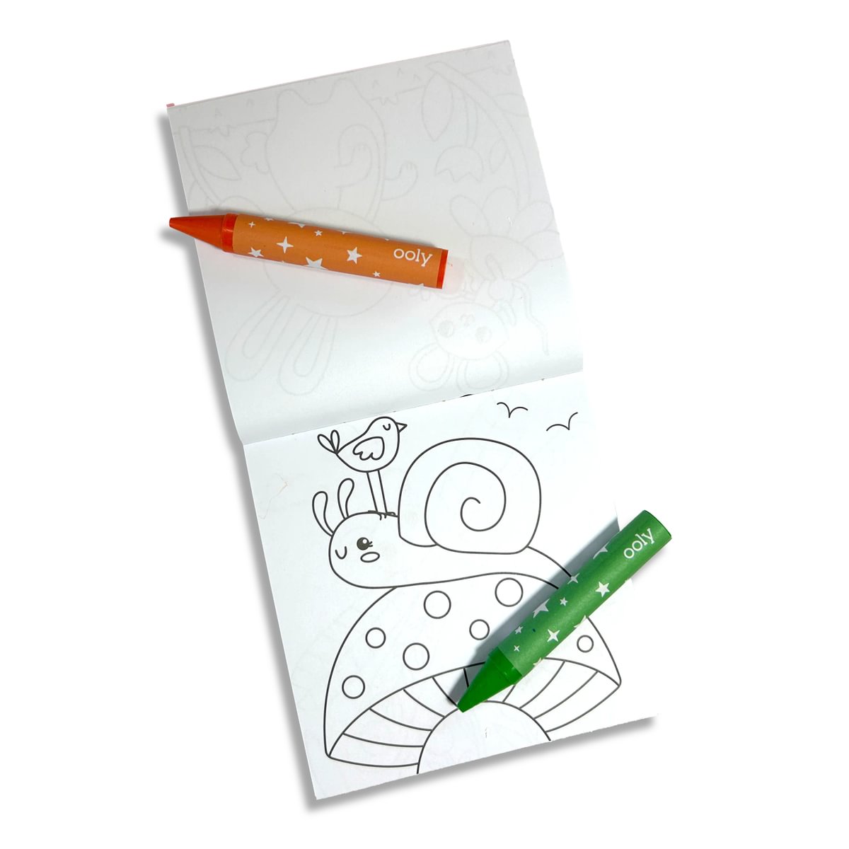 Carry Along Coloring Book Set - Garden Pals